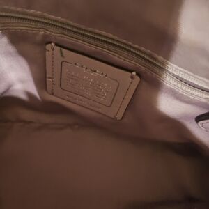 Coach Women's Purple Leather Bag
